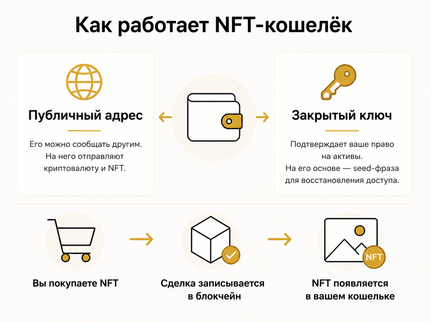 Как работает NFT-кошелёк