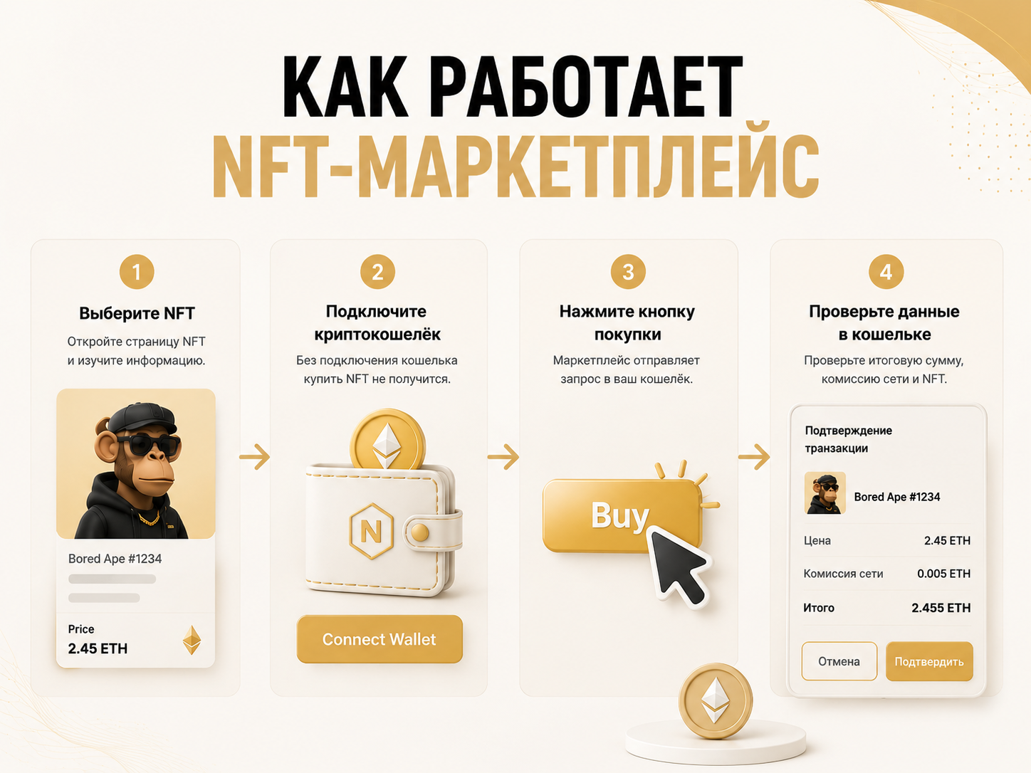 Как работает NFT-маркетплейс