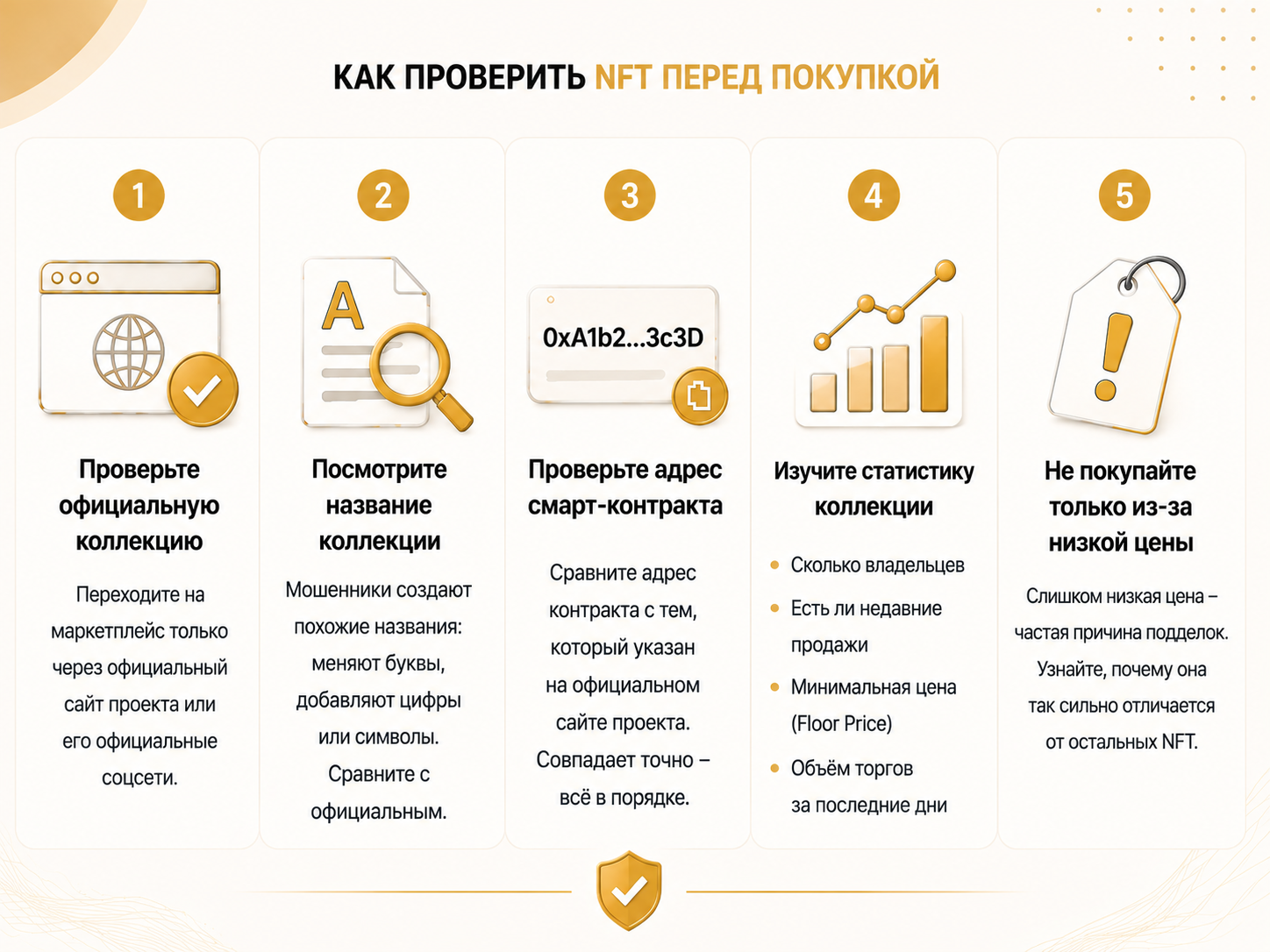 Как проверить NFT перед покупкой на маркетплейсе