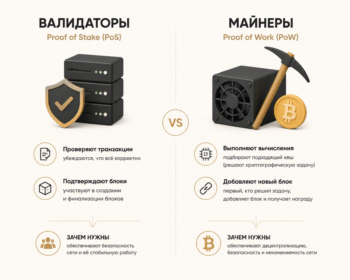 Кто такие валидаторы и майнеры, и зачем они вообще нужны?